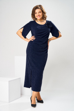Платье Romanovich Style 1-2853 синий - фото 2