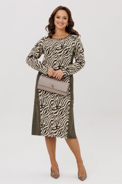 Платье Mubliz 298 олива - фото 1