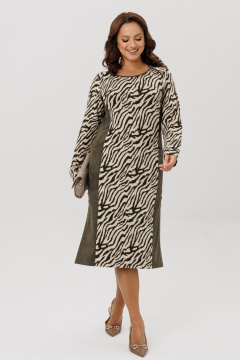 Платье Mubliz 298 олива - фото 3