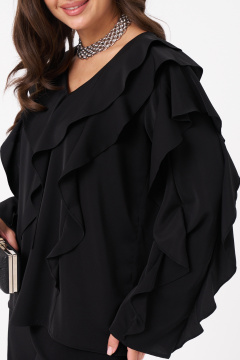 Блуза Панда 103244 черный - фото 5