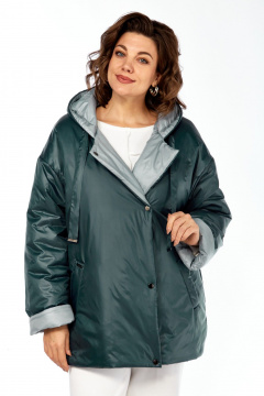 Куртка Диомант 2116 зелень-ментол - фото 2