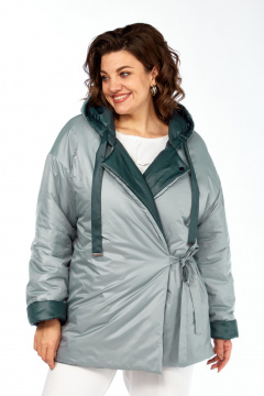 Куртка Диомант 2116 зелень-ментол - фото 4
