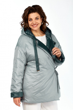 Куртка Диомант 2116 зелень-ментол - фото 3
