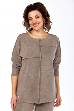 Брюки, джемпер Диомант 2017 капучино - фото 2