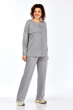 Брюки, джемпер Диомант 2017 серый - фото 1