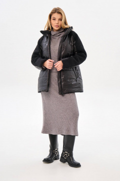 Куртка IUKONA 6039 черный - фото 2