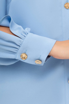 Блуза Gold Style 2717 голубой - фото 3