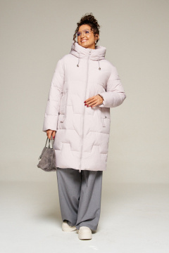 Пальто Beautiful&Free 8018 жемчужный - фото 1