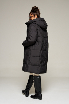 Пальто Beautiful&Free 8018 черный - фото 4