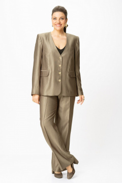 Брюки, жакет Bonna Image 1007/1 бежевый - фото 1