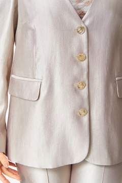 Брюки, жакет Bonna Image 1007/1 молочный - фото 5