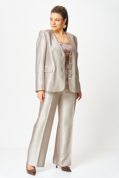 Брюки, жакет Bonna Image 1007/1 молочный - фото 3