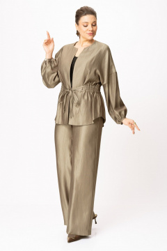 Брюки, жакет Bonna Image 1009/1 бежевый - фото 2