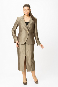 Жакет, юбка Bonna Image 1016/1 бежевый - фото 1