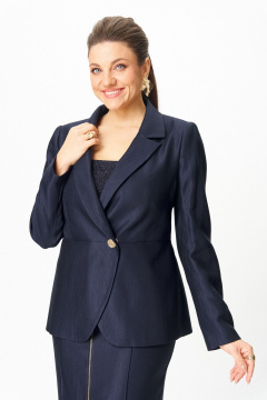 Жакет, юбка Bonna Image 1016/3 синий - фото 3