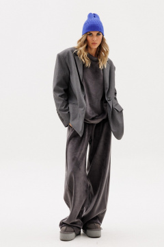 Жакет EOLA 2887.2 темно-серый - фото 5