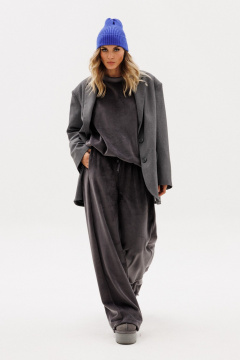 Жакет EOLA 2887.2 темно-серый - фото 3