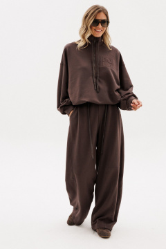 Брюки, джемпер EOLA 2895 шоколад - фото 2