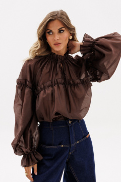 Брюки EOLA 2898.3 темно-синий - фото 5