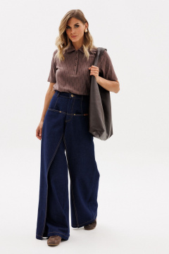 Брюки EOLA 2898.4 темно-синий - фото 4