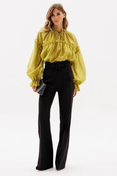 Брюки EOLA 2925.2 черный_меланж - фото 3