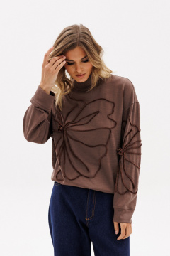 Джемпер EOLA 2930 шоколад - фото 3