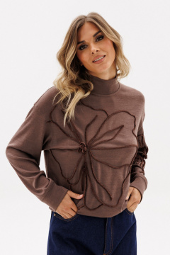 Джемпер EOLA 2930 шоколад - фото 2