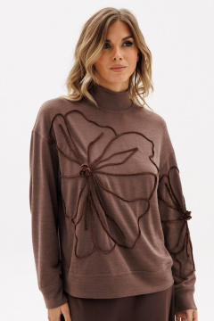 Джемпер EOLA 2930.1 шоколад - фото 5