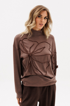 Джемпер EOLA 2930.2 шоколад - фото 5