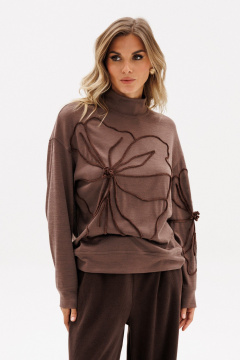 Джемпер EOLA 2930.2 шоколад - фото 1