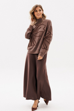 Юбка EOLA 2932.1. шоколад - фото 2