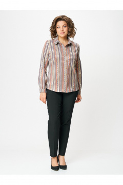 Блуза Zlata 4459 терракотовый - фото 2