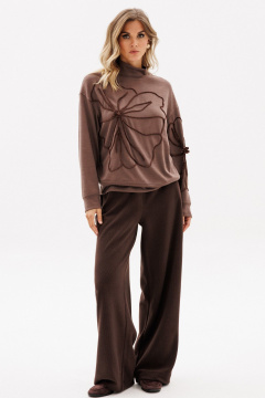 Брюки EOLA 2951 шоколад - фото 1