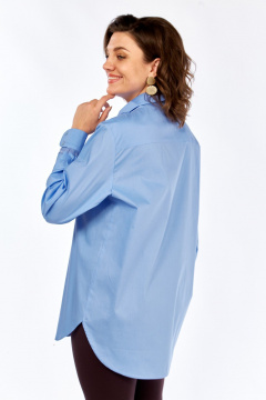 Рубашка Avenue 0332-1 голубой - фото 5