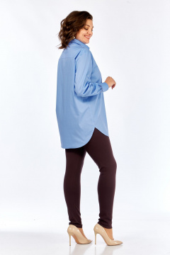 Рубашка Avenue 0332-1 голубой - фото 3