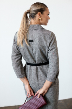 Платье Verita 2419 серый - фото 2