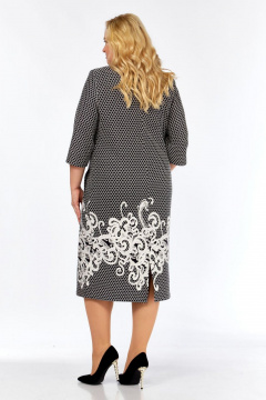 Платье СиБон 0962 серый - фото 3