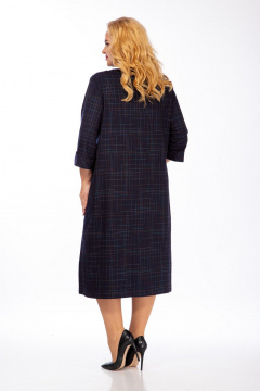Платье СиБон 0229 синий - фото 3