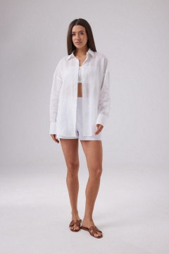 Рубашка T.N.D М135 молочный - фото 1