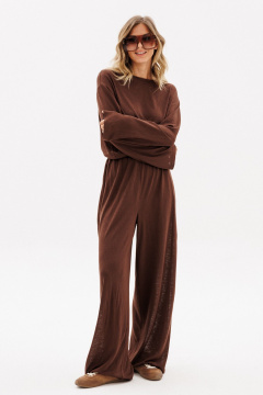 Брюки, джемпер EOLA 2957 шоколад - фото 2