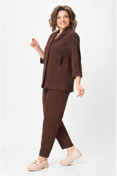 Брюки, жакет VIA-Mod 610 коричневый - фото 5