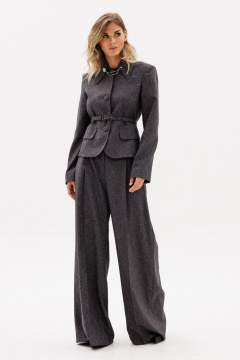 Жакет EOLA 2960.1 темно-серый_меланж - фото 2