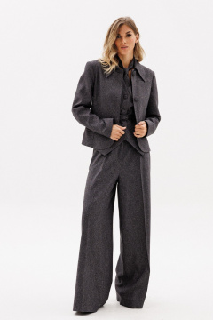 Брюки EOLA 2962 темно-серый_меланж - фото 5