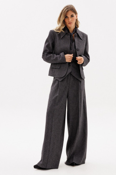 Брюки EOLA 2962 темно-серый_меланж - фото 2