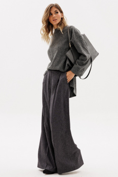 Брюки EOLA 2962.3 темно-серый_меланж - фото 3