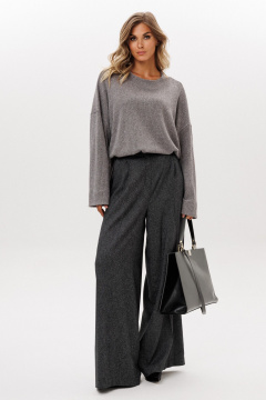 Брюки EOLA 2962.4 темно-серый_меланж - фото 5