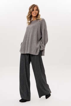 Брюки EOLA 2962.4 темно-серый_меланж - фото 4