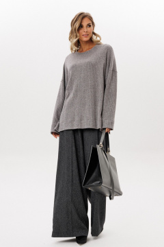 Брюки EOLA 2962.4 темно-серый_меланж - фото 1