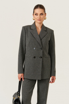 Жакет Панда 110730 серый - фото 1