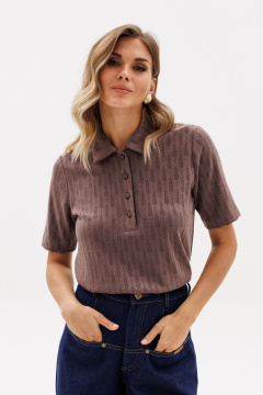 Джемпер EOLA 2975 светлый-шоколад - фото 1